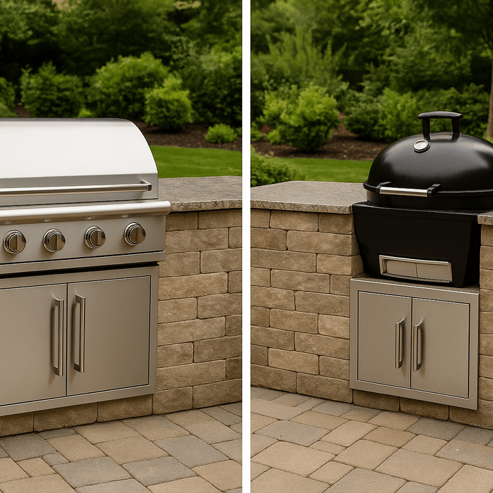 Gas vs Charcoal Grill for Outdoor Kitchen: Pros & Cons Explained