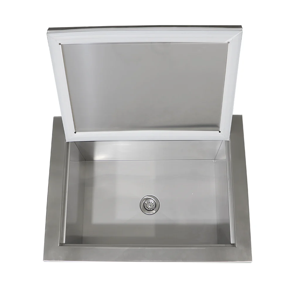 RCS 15" Valiant Stainless Drop-In Cooler - Fully Enclosed