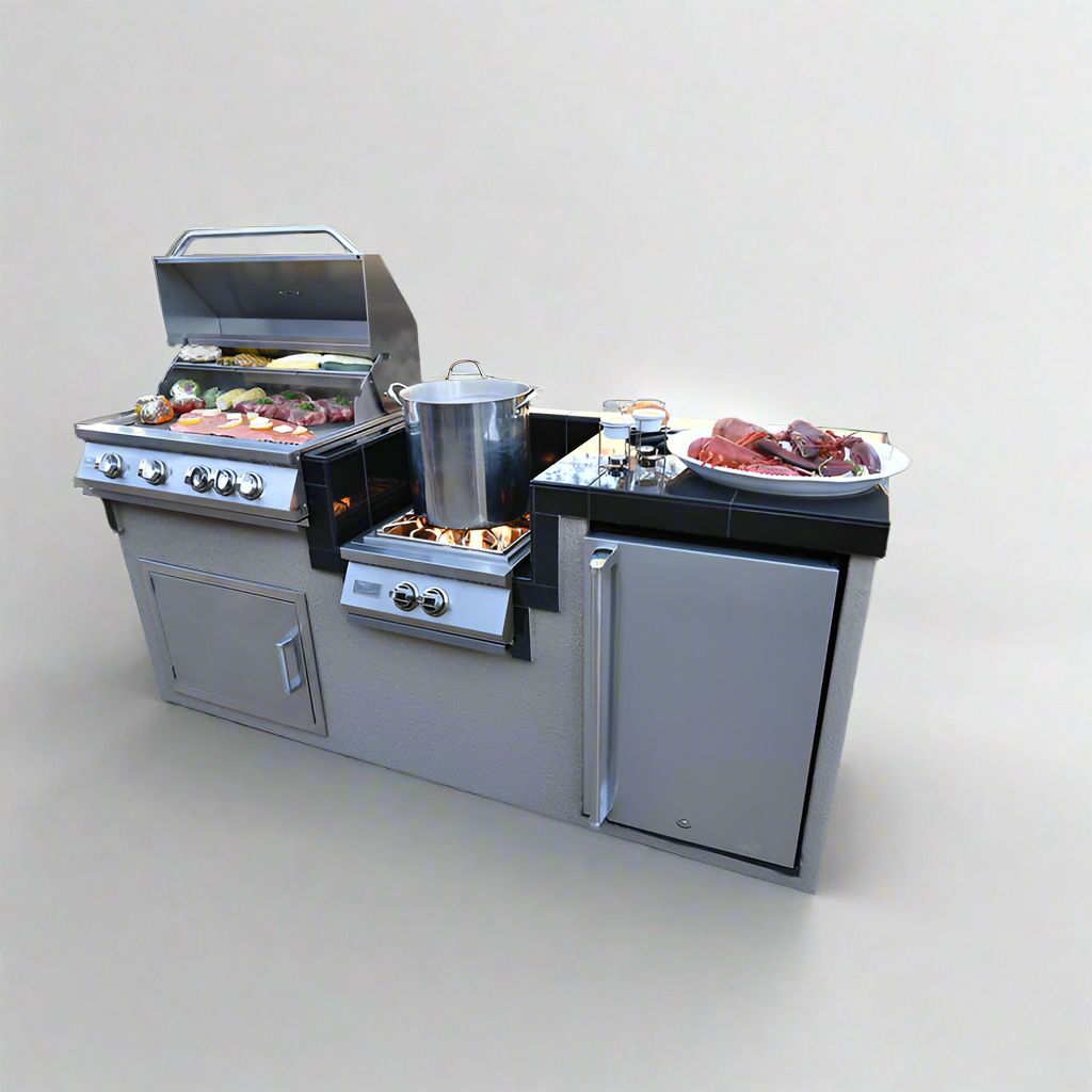 Kokomo-Grills-7_-6-GrillIsland-with-4-Burner-Grill-Power-Burner