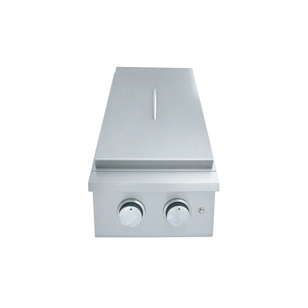 RCS Premier Double Side Burner w/ LED Lights