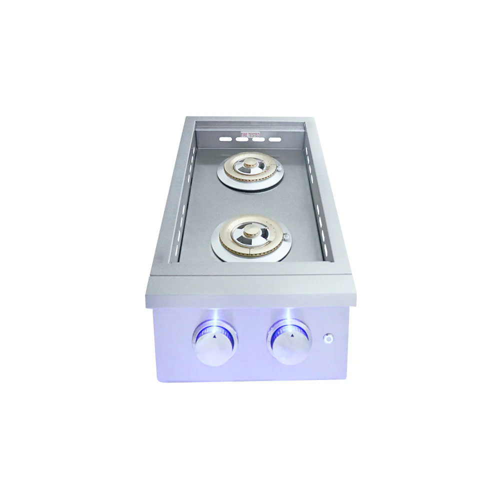 RCS Premier Double Side Burner w/ LED Lights