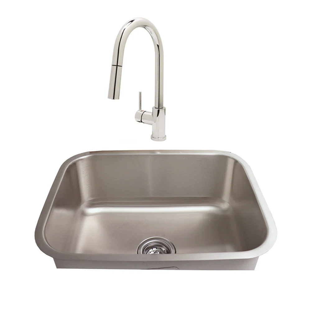 RCS Stainless Undermount Sink & Faucet