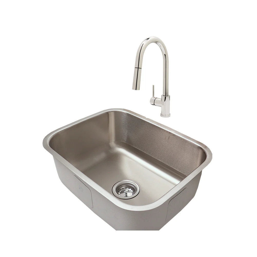RCS Stainless Undermount Sink & Faucet