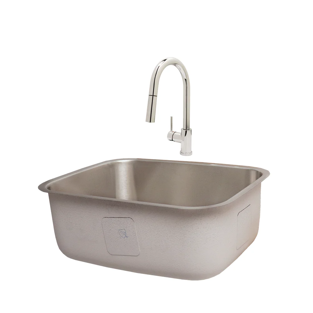 RCS Stainless Undermount Sink & Faucet
