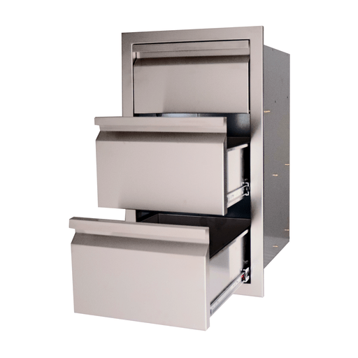 RCS Double Drawers with Paper Towel Holder