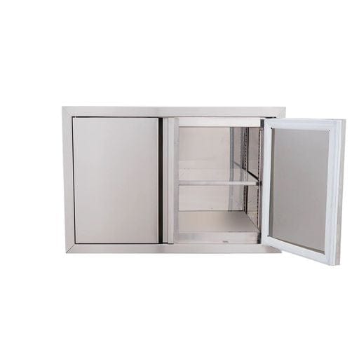 RCS Double Door with Pantry Shelves - Fully Enclosed