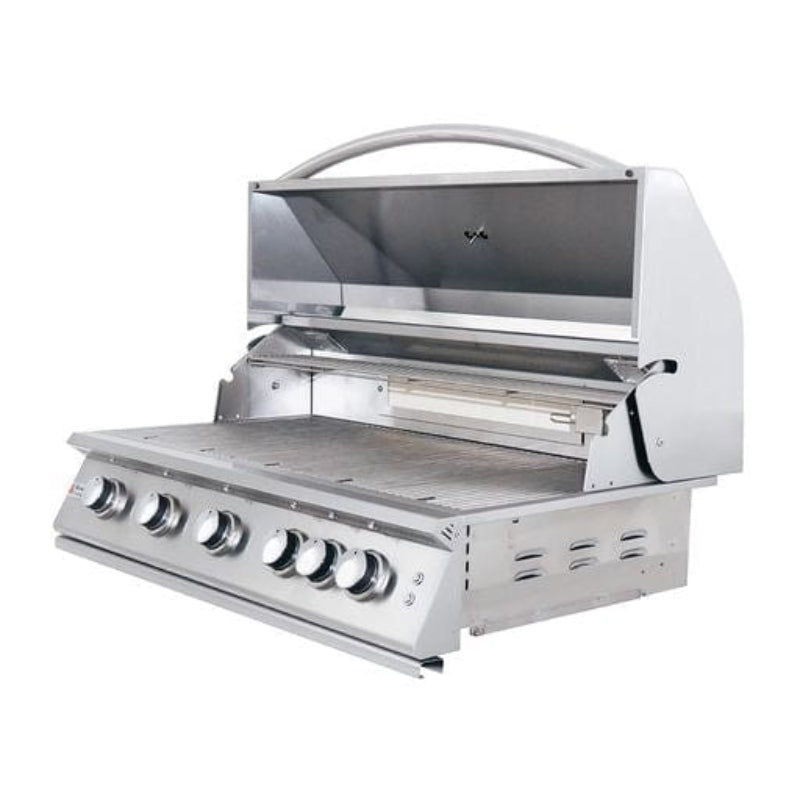 RCS 40" Premier Grill W/ Rear Burner & Blue LEDs