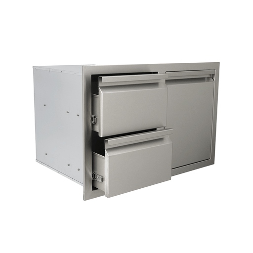 RCS Double Drawers with Propane Drawer