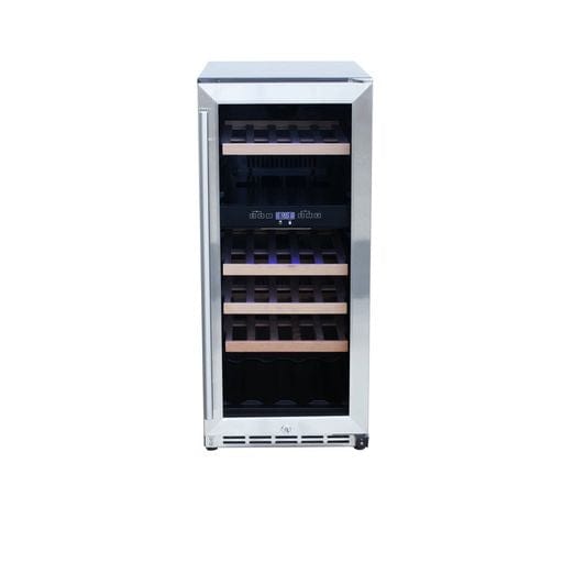 RCS Wine Cooler Refrigerator W/ 15" Glass Window