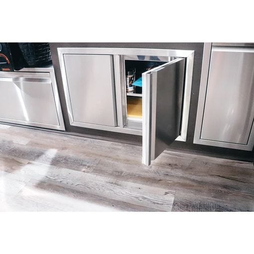 RCS Double Door with Pantry Shelves - Fully Enclosed