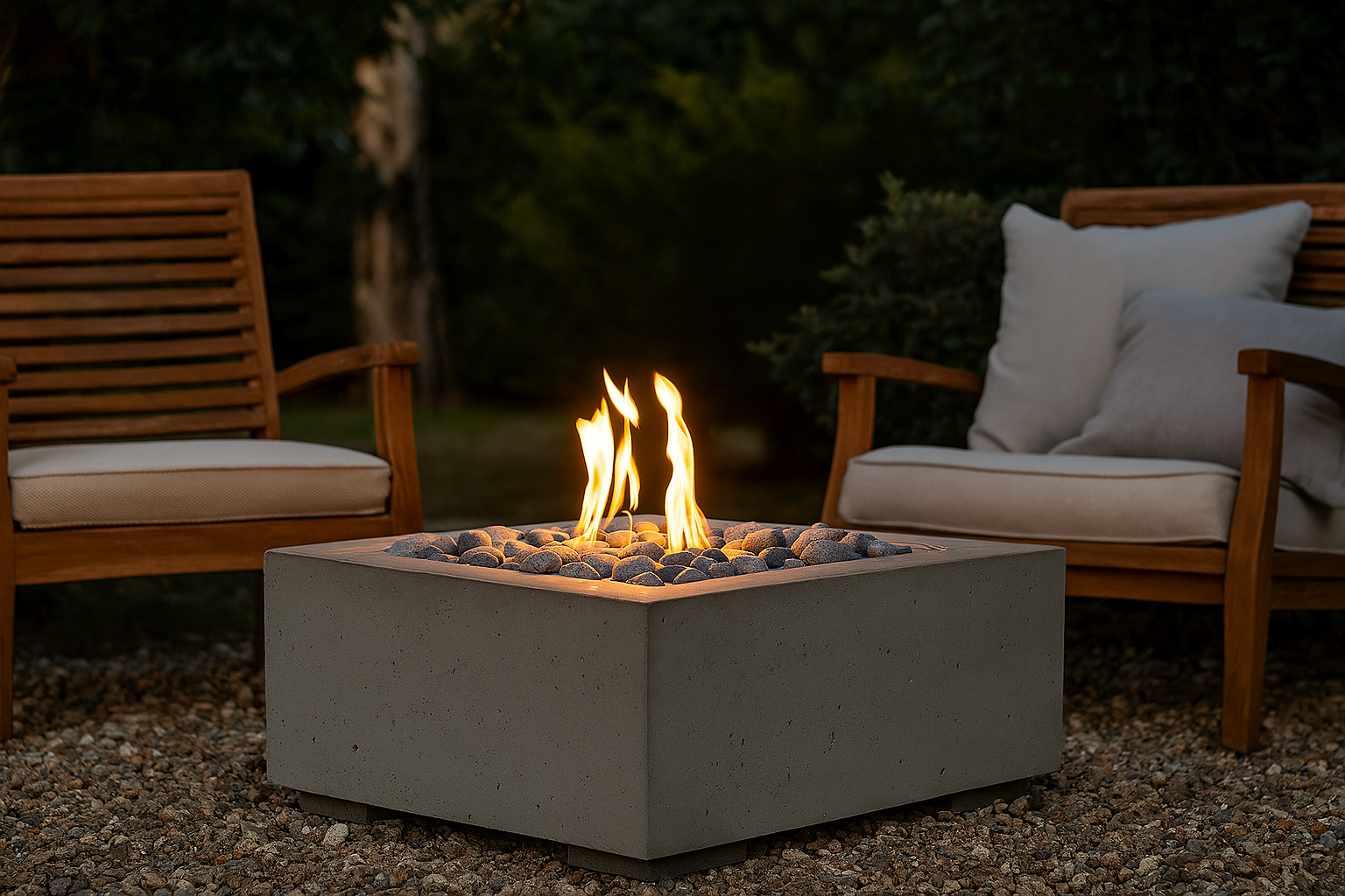 The Best Lightweight Concrete Fire Pits for Patios, Rooftops & Outdoor Spaces