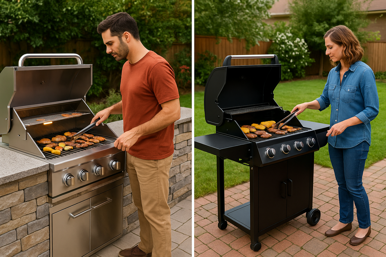 Built-In vs. Freestanding Grills: Which Should You Choose?