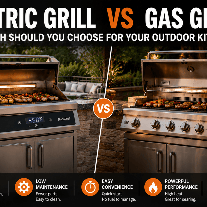 Electric Grill vs Gas Grill: Which Should You Choose for Your Outdoor Kitchen?