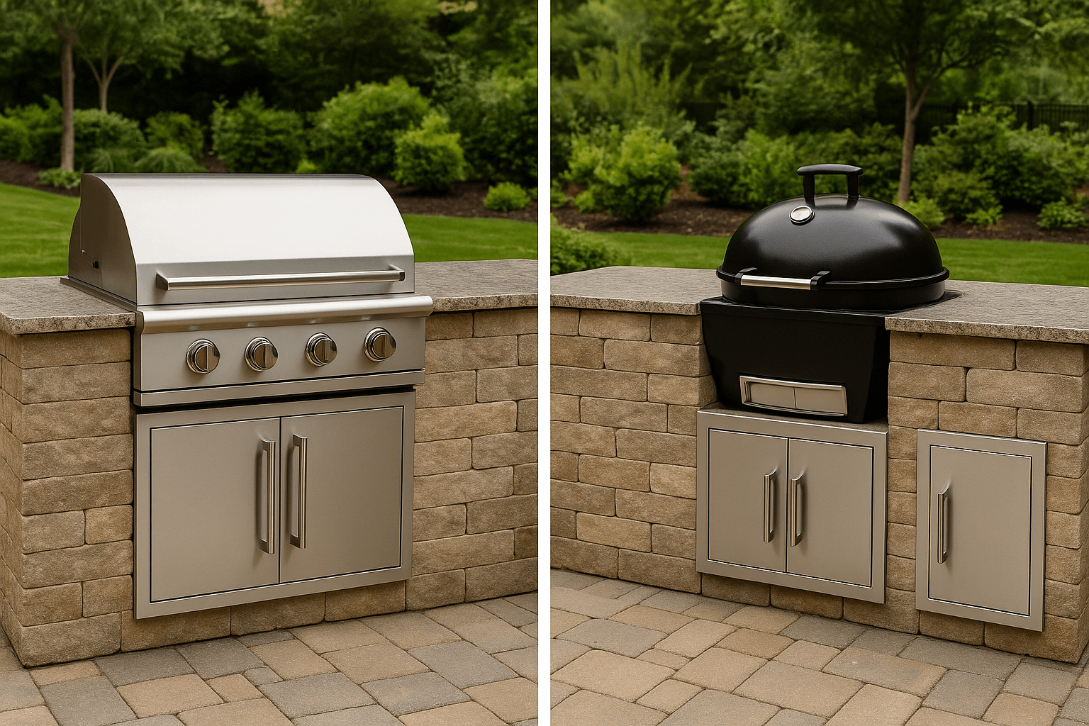 Gas vs Charcoal Grill for Outdoor Kitchen: Pros & Cons Explained