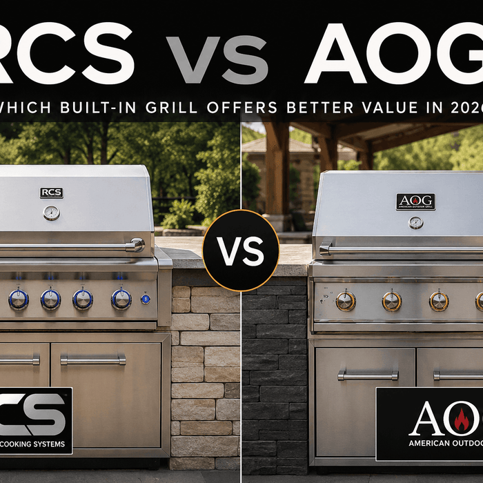 RCS vs AOG: Which Built-In Grill Offers Better Value in 2026?