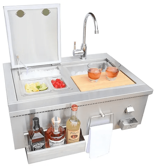 Kokomo Grills 30" Bartender Cocktail Station