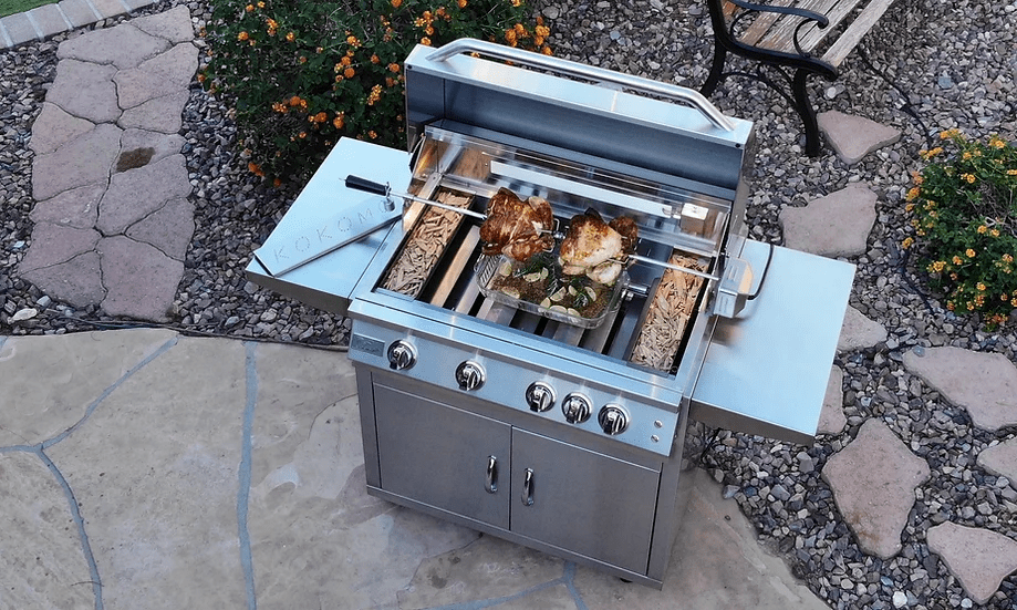 Kokomo Grills Professional 4 Burner 32" Freestanding Grill