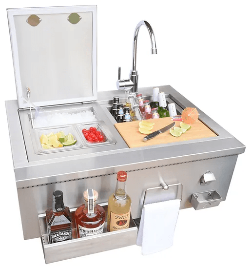 Kokomo Grills 30" Bartender Cocktail Station