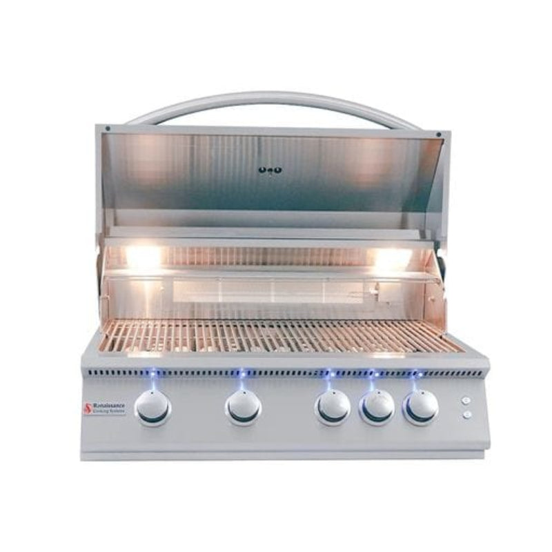 32" Premier Built-In Grill w/ LED Lights - RJC32AL 3