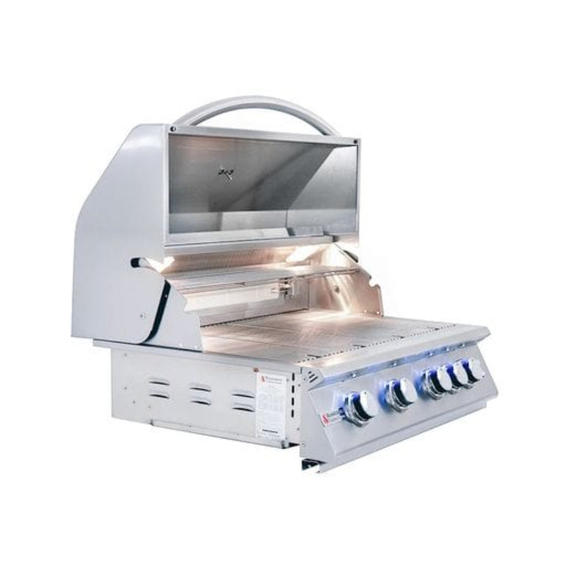 32" Premier Built-In Grill w/ LED Lights - RJC32AL 5