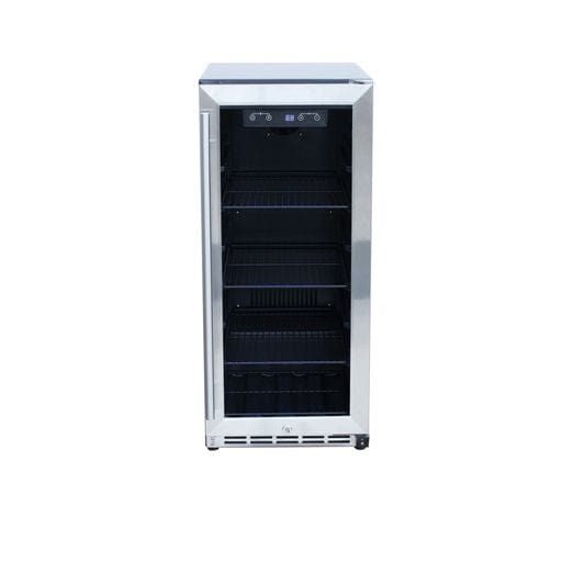 RCS 15" Stainless Fridge with Glass Window