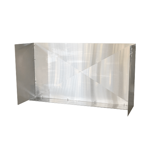 RCS 48" Stainless Steel Large Wind Guard