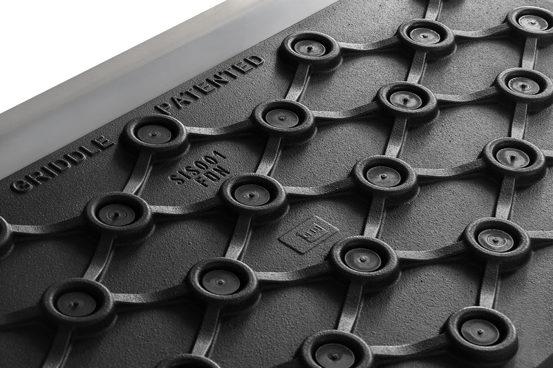 Close up of dual plate
