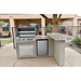 Kokomo-GrillsAspen-4ft-Island-with-4-BurnerBuilt-In-BBQ-Grill-full-view