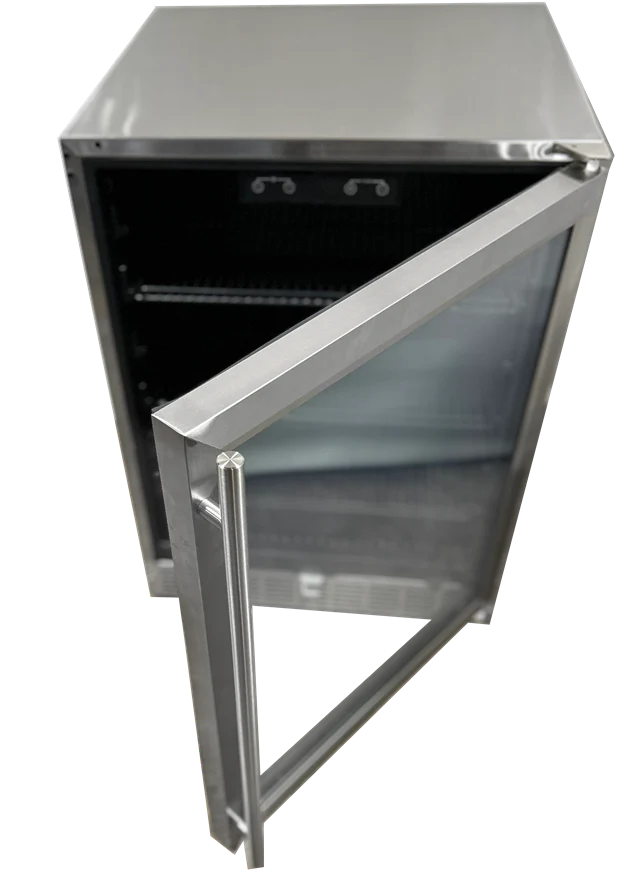 RCS Outdoor Refrigerator with Glass Door