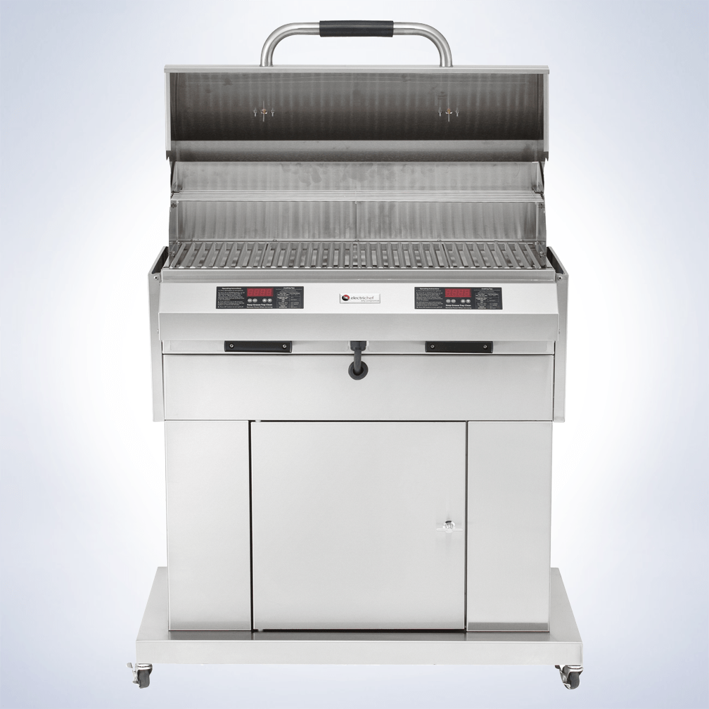 ElectriChef Ruby 32" Dual Closed-Base Electric Grill