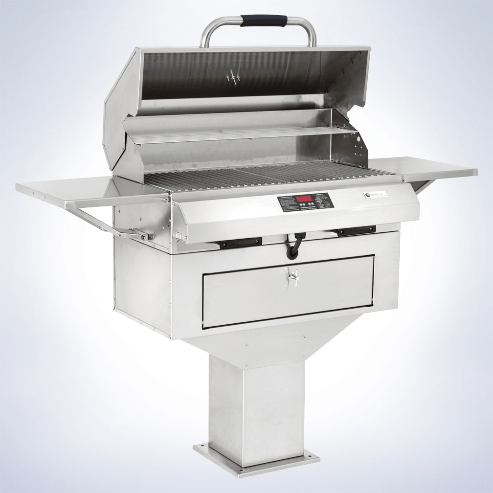 ElectriChef Ruby 32" Pedestal-Base Electric Grill