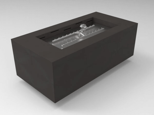HPC Fire Inspired Tejas Metal Fire Pit Enclosure