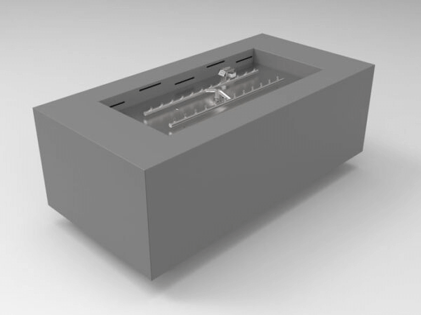 HPC Fire Inspired Tejas Metal Fire Pit Enclosure