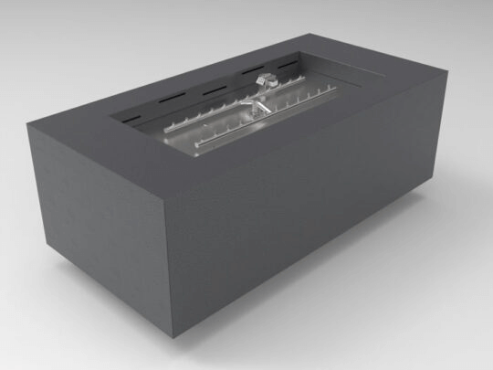 HPC Fire Inspired Tejas Metal Fire Pit Enclosure