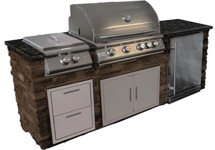 Tru Innovative 8' Grill Island Package