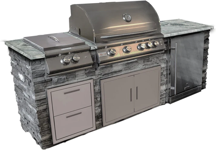 Tru Innovative 8' Grill Island Package