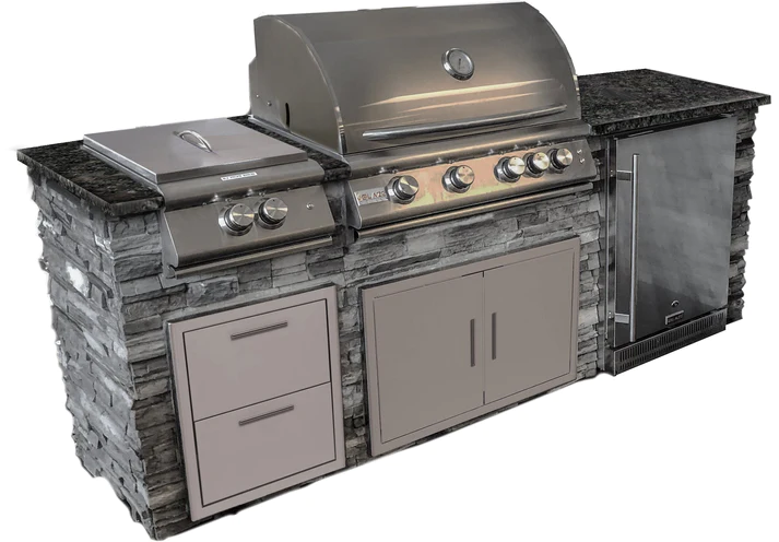 Tru Innovative 8' Grill Island Package