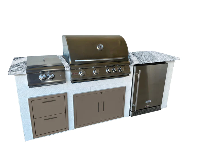 Tru Innovative 8' Grill Island Package