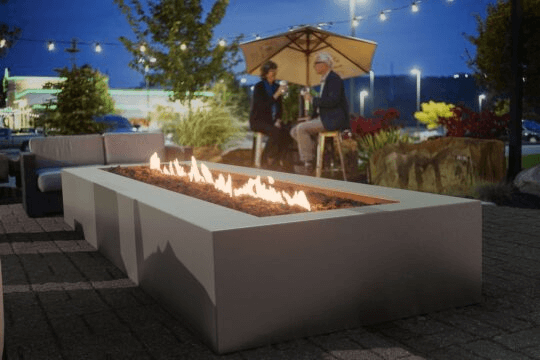 HPC Fire Inspired Tejas Metal Fire Pit Enclosure