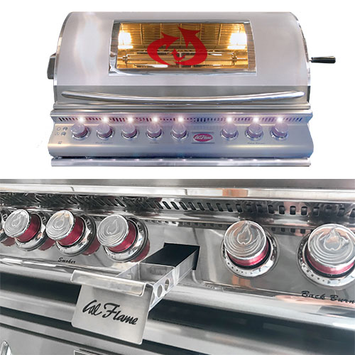 Cal Flame Top Gun™ 5-Burner Convection Grill