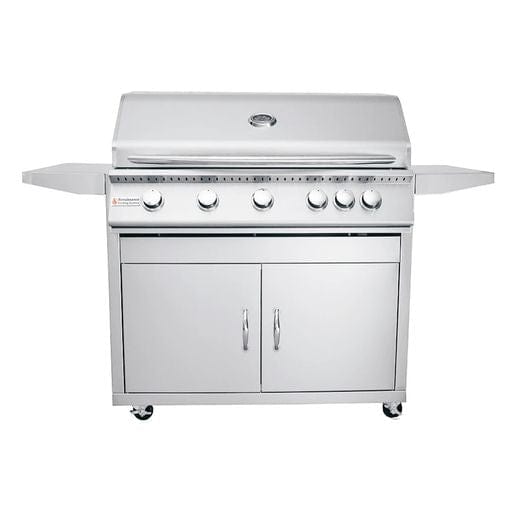 RCS 40" Premier with Lights Freestanding Grill