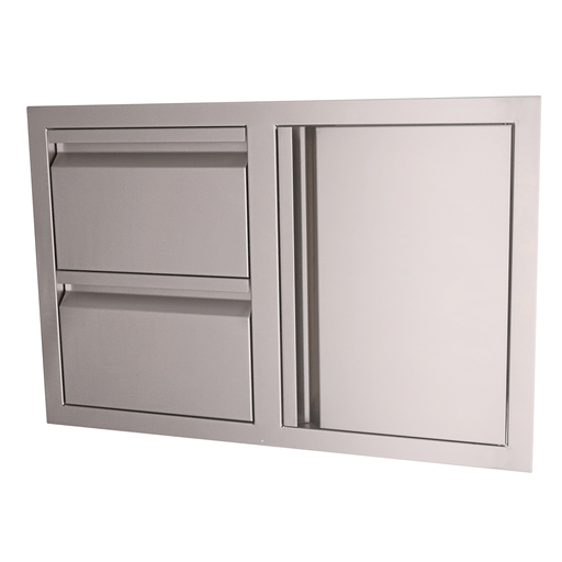 Valiant Double Drawer/Door Combo