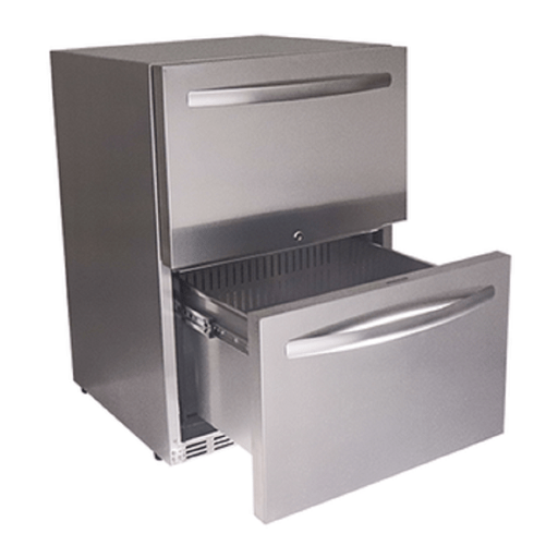 Stainless Two Drawer Refrigerator