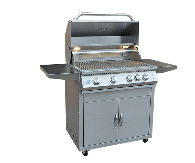 Kokomo Grills Professional 4 Burner 32" Freestanding Grill