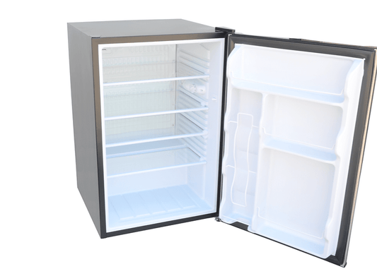 Kokomo Grills Built-In Refrigerator w/Temp Control, Soda Rack, & Lights