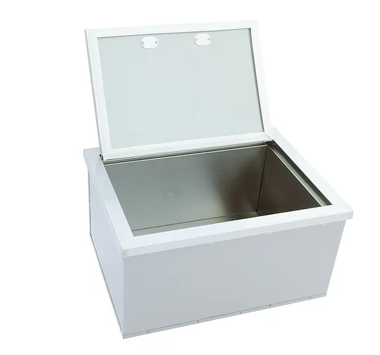 Kokomo Grills Drop-In Stainless Steel Ice Chest 23 x 17