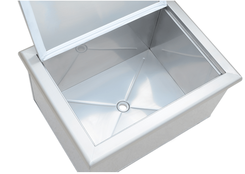 Kokomo Grills Drop-In Stainless Steel Ice Chest 23 x 17