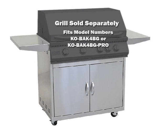 Grill Carts for Kokomo Grills 3, 4, or 5 Burner