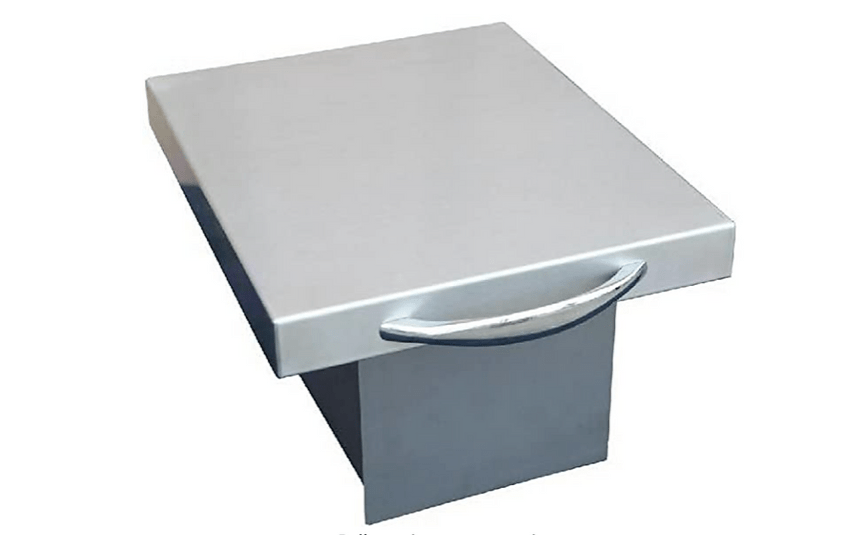 Kokomo Grills Trash Chute and Cutting Board